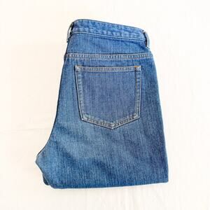 APC Straight Leg Medium Wash Mom Style Zip Fly Denim Jeans Size 29